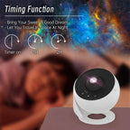 Veilleuse Galaxie Rotative 360° | Veilleuse pour enfants