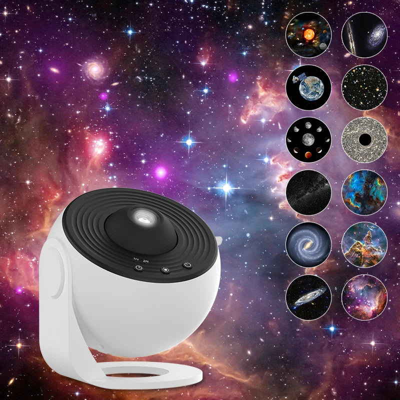 Veilleuse Galaxie Rotative 360° | Veilleuse pour enfants
