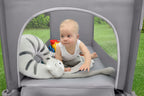 Lit de Voyage Pliable a Roulettes