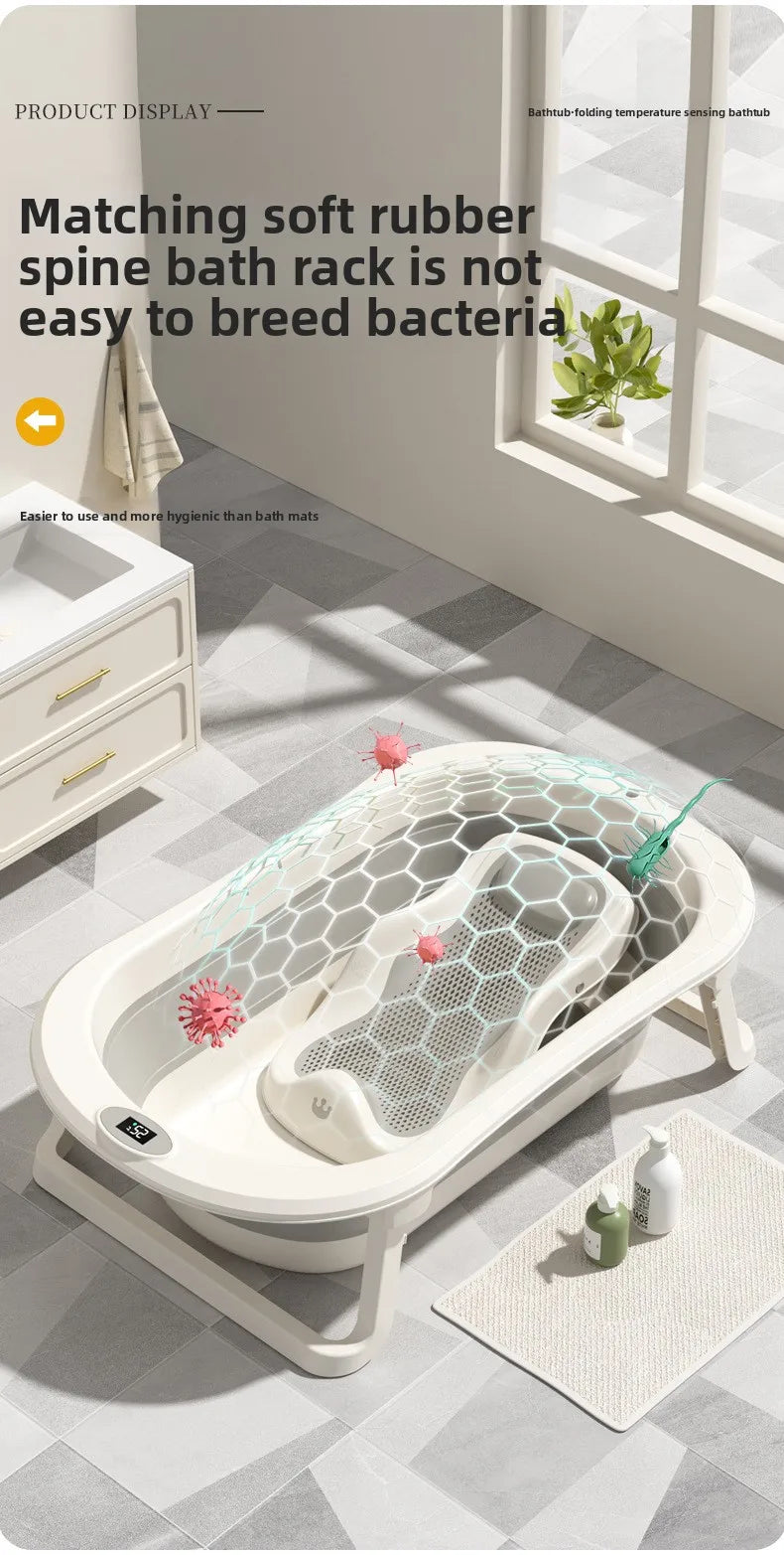 Baignoire Bébé Pliable et Portable