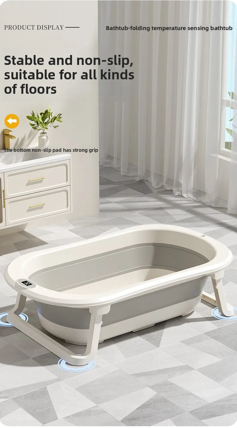 Baignoire Bébé Pliable et Portable
