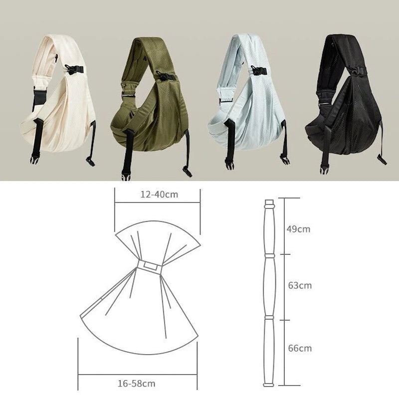 Porte-Bébé Écharpe Frontale Ergonomique
