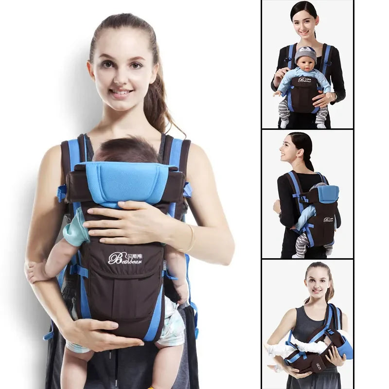 Porte-Bébé Ergonomique 4-en-1