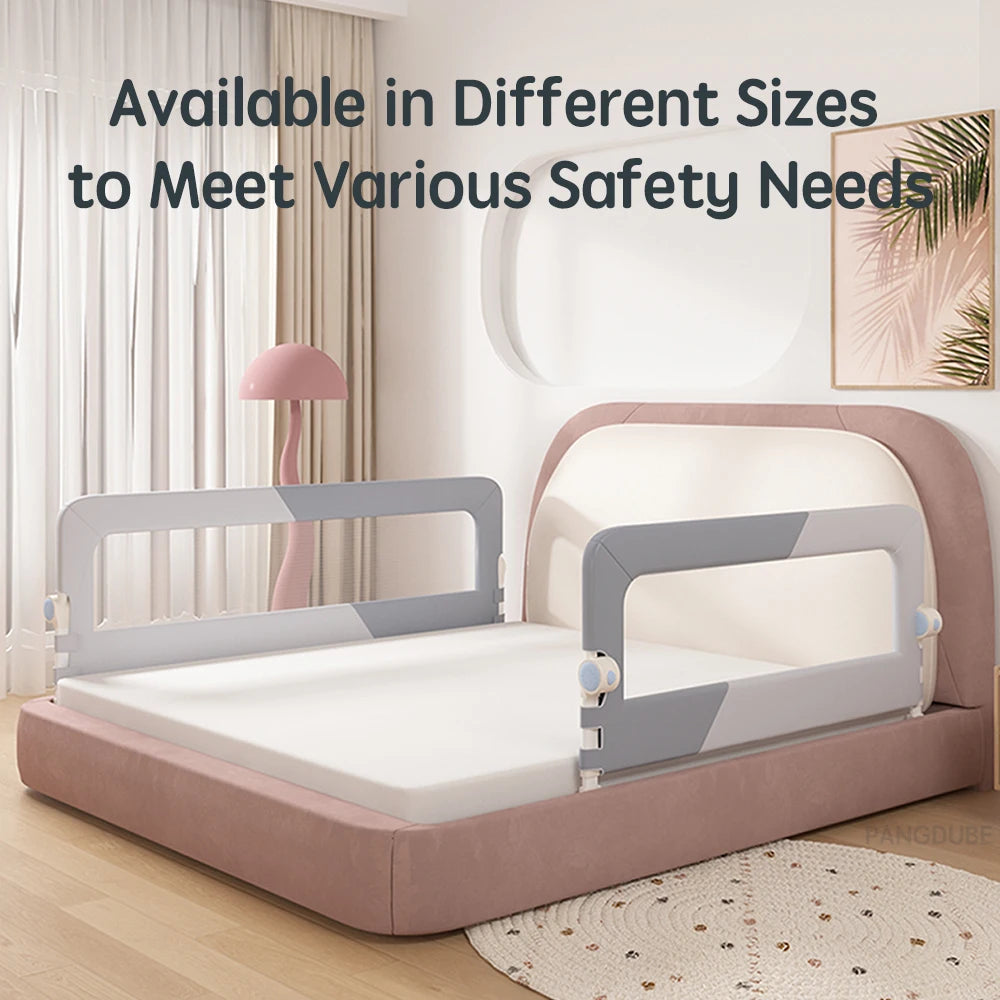 PANGDUBE 1pc Baby Playpen Bed Rail Guard for Kid Bed Guardrail Screw-free Installation Barrier for Bed Protection for Baby Fence