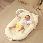 Newborn Baby Anti Startle Jumping Floor Wake-up Mat Spitting Milk Slope Mat BedMiddle Bed Baby Bed Soothing Sleeping ArtifactBed