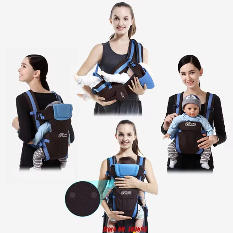 Porte-Bébé Ergonomique 4-en-1
