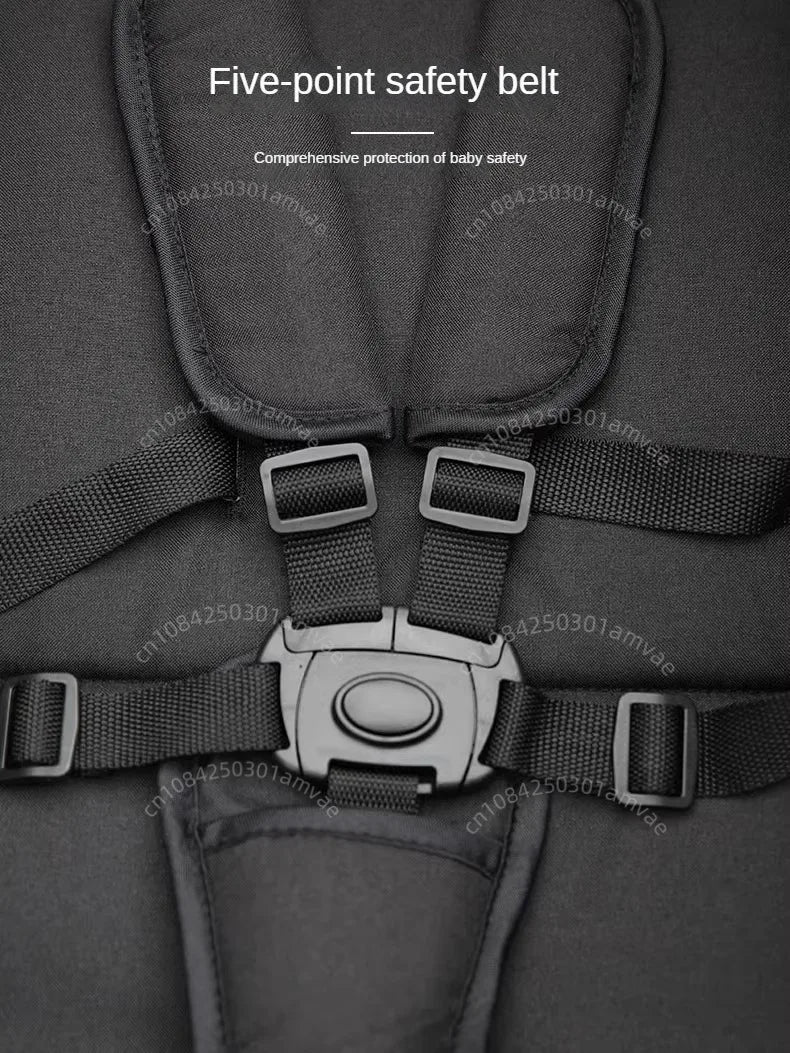 Poussette Double Légère 2-en-1 Pliable
