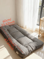 Children's Lace Cushion Gauze Beanie Velvet Mattress Warm Newborn Mattress Autumn and Winter Cotton Washable Baby Mattress