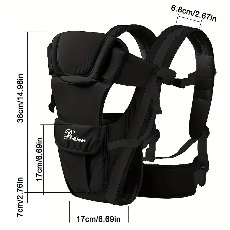 Porte-Bébé Ergonomique 4-en-1
