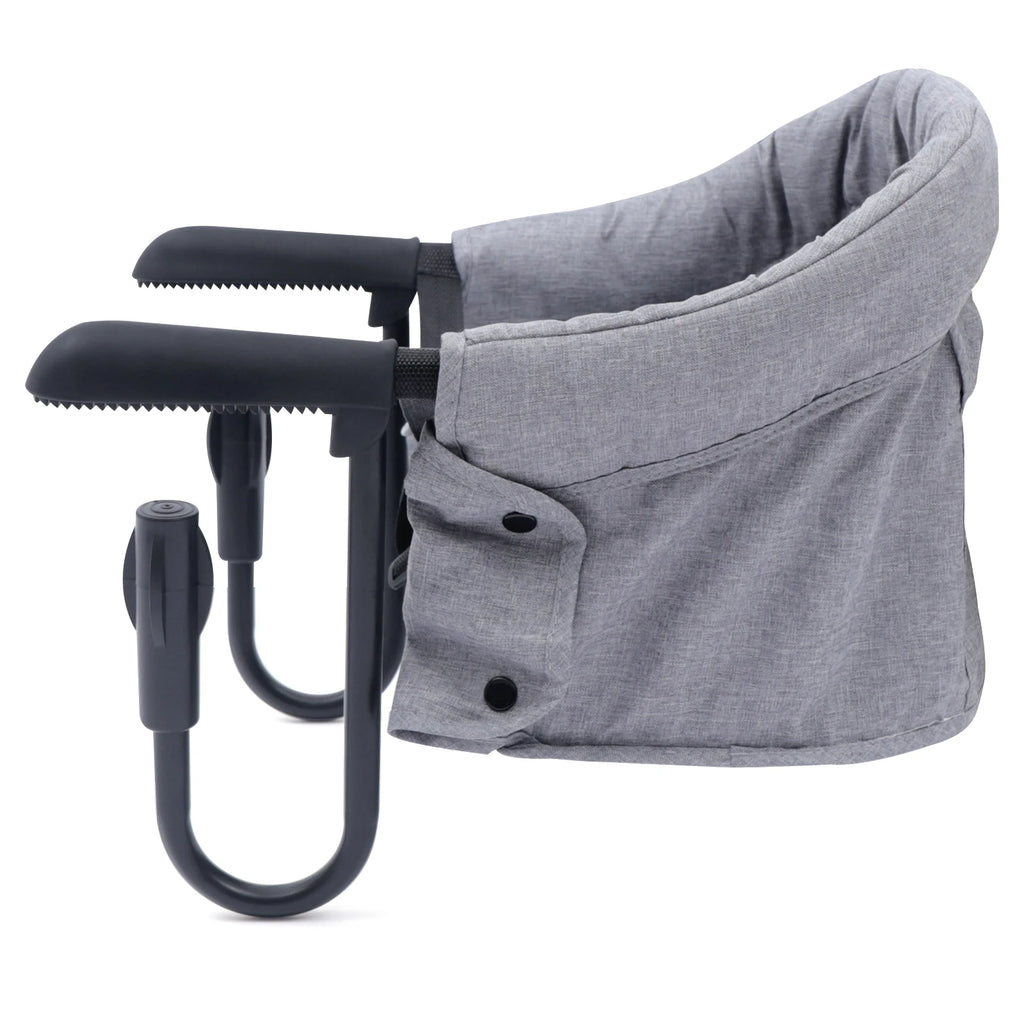 Clip On High Chair Fold-flat Storage Portable Feeding Seat High Load Design Attach To Fast Table Chair For 0-24 Months At Home