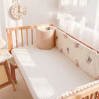 Child Bed Guardrail Fence One Piece Anti-collision Soft Bag Around the Bed Baby Blocking Cloth Detachable and Washable