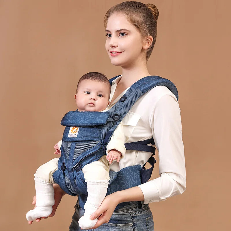 Porte-Bébé Ergonomique en Coton Respirant