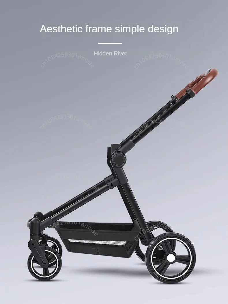 Poussette Double Légère 2-en-1 Pliable