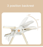 Baby Feeding Baby Dining Chair Baby HIgh Chair Feeding Chair For Babies baby Food Chair Baby Accessories Multifunctional Infant Kids Mother-Kids Eating Chair Baby Dining Table and Chair Baby High Chair with Safety Belt Adjust