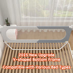 PANGDUBE 1pc Baby Playpen Bed Rail Guard for Kid Bed Guardrail Screw-free Installation Barrier for Bed Protection for Baby Fence