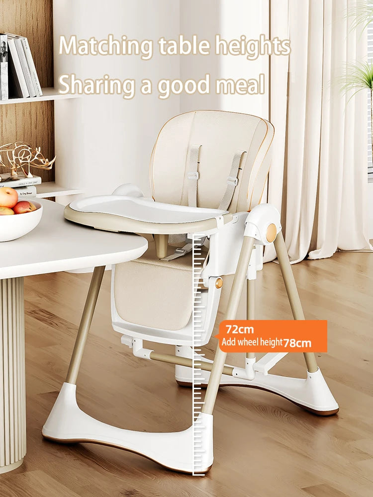 Baby High Chair Baby Seat Baby Food Chair Dining Chair Baby Feeding Chair High Chair for Baby bebe Chair Mother Kids Baby Items