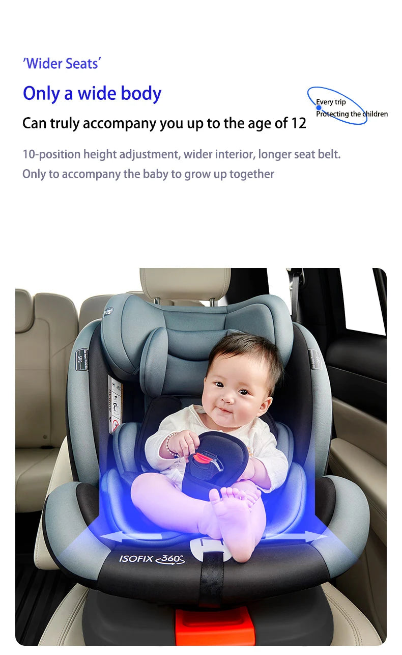 Baby Car Seat ISOFIX car seat Infant Safety Car Seats Child Safety Convertible Child Safety Car Seats 360° Rotatable ECE R129