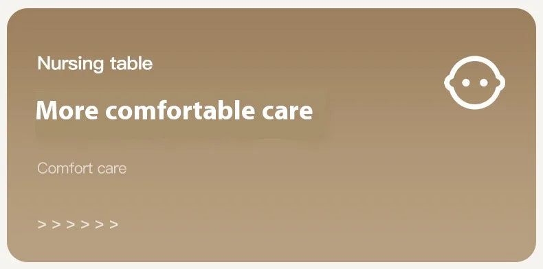 Multifunctional Baby Diaper-Changing Table Adjustable Baby Baby Caring Table Newborn Removable Folding Diaper Changing Table