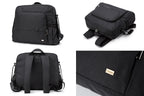 Soboba Solid Diaper Bag Fashion Waterproof Multi-functional Diaper Backpack Nursing Changing Bag for Baby Large Stylish Bag