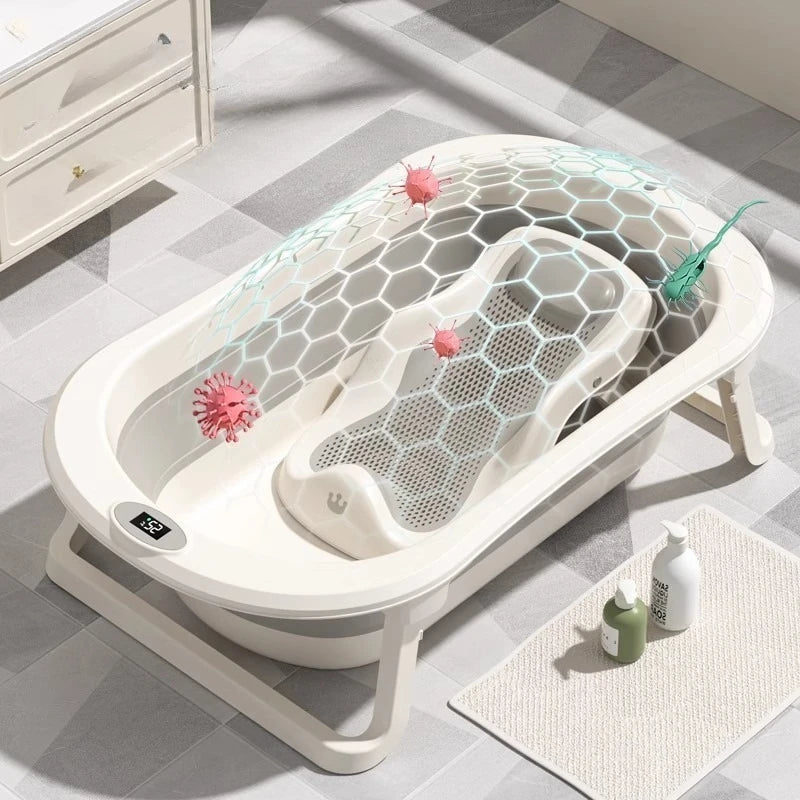 Baignoire Bébé Pliable et Portable