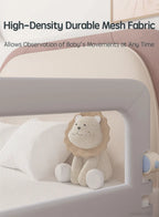PANGDUBE 1pc Baby Playpen Bed Rail Guard for Kid Bed Guardrail Screw-free Installation Barrier for Bed Protection for Baby Fence