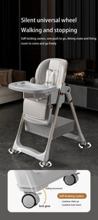 Baby High Chair Baby Seat Baby Food Chair Dining Chair Baby Feeding Chair High Chair for Baby bebe Chair Mother Kids Baby Items