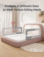 PANGDUBE 1pc Baby Playpen Bed Rail Guard for Kid Bed Guardrail Screw-free Installation Barrier for Bed Protection for Baby Fence