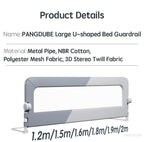 PANGDUBE 1pc Baby Playpen Bed Rail Guard for Kid Bed Guardrail Screw-free Installation Barrier for Bed Protection for Baby Fence