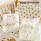 110x63cm Baby Mattress Soft Polyester Double Sided Comfort Perfect for Newborns Youngsters Ideal for Crib Nursery All Season