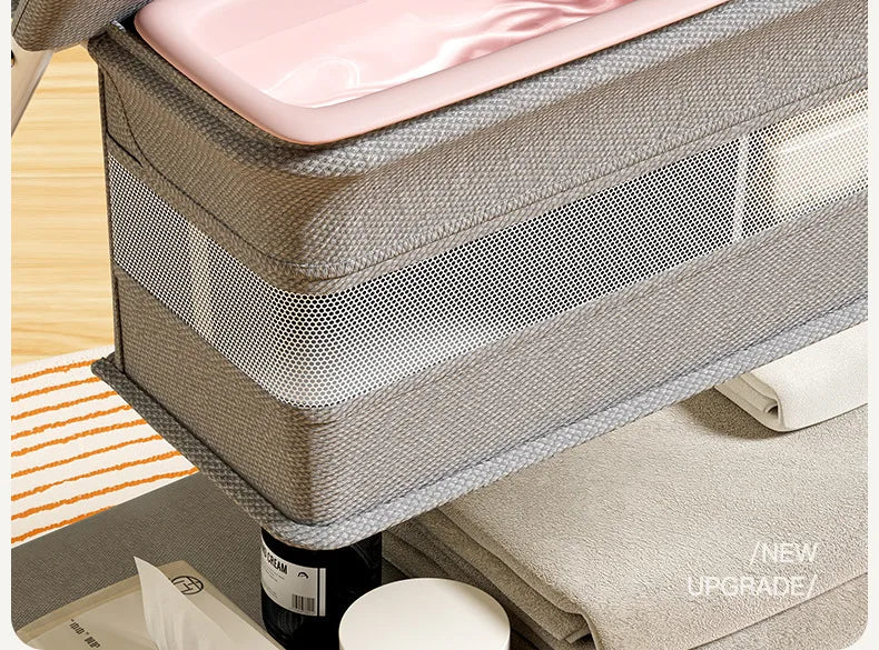 Multifunctional Baby Diaper-Changing Table Adjustable Baby Baby Caring Table Newborn Removable Folding Diaper Changing Table