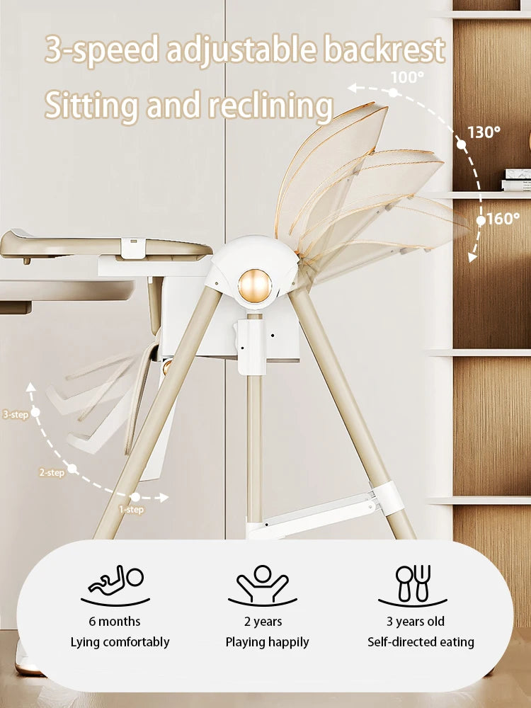 Baby Feeding Chair For Baby High Baby High Eating Chair For mother kids Feeding Baby Dining Folding Chair Children's High Chair