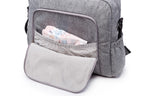 Soboba Solid Diaper Bag Fashion Waterproof Multi-functional Diaper Backpack Nursing Changing Bag for Baby Large Stylish Bag