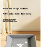 Multifunctional Baby Diaper-Changing Table Adjustable Baby Baby Caring Table Newborn Removable Folding Diaper Changing Table