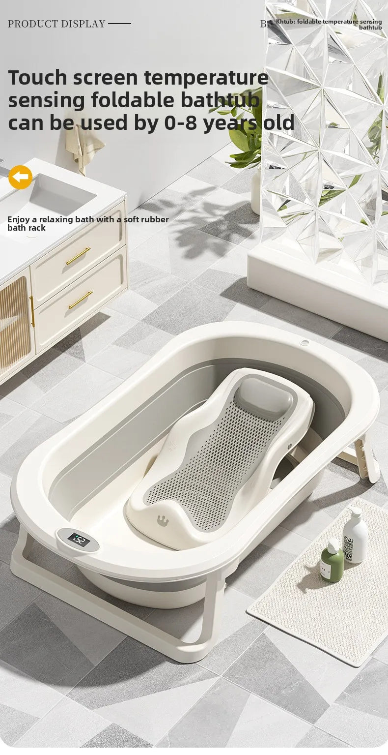 Baignoire Bébé Pliable et Portable