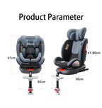 Baby Car Seat ISOFIX car seat Infant Safety Car Seats Child Safety Convertible Child Safety Car Seats 360° Rotatable ECE R129