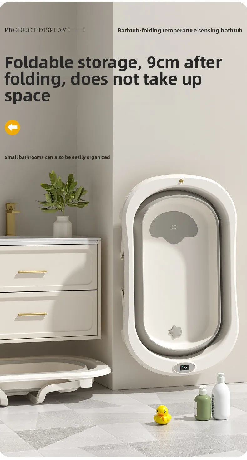 Baignoire Bébé Pliable et Portable