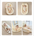 Newborn Baby Anti Startle Jumping Floor Wake-up Mat Spitting Milk Slope Mat BedMiddle Bed Baby Bed Soothing Sleeping ArtifactBed
