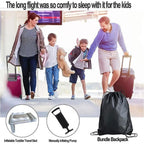 Inflatable Car Airplane Bed Mattress Air Bed Seat For Kid Baby Extender Sleeping Mattress Seat For Travel Car Road Trip