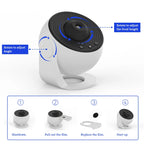 Veilleuse Galaxie Rotative 360° | Veilleuse pour enfants