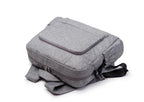 Soboba Solid Diaper Bag Fashion Waterproof Multi-functional Diaper Backpack Nursing Changing Bag for Baby Large Stylish Bag