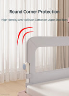 PANGDUBE 1pc Baby Playpen Bed Rail Guard for Kid Bed Guardrail Screw-free Installation Barrier for Bed Protection for Baby Fence