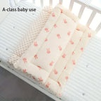 110x63cm Baby Mattress Soft Polyester Double Sided Comfort Perfect for Newborns Youngsters Ideal for Crib Nursery All Season