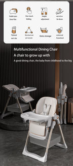 Baby High Chair Baby Seat Baby Food Chair Dining Chair Baby Feeding Chair High Chair for Baby bebe Chair Mother Kids Baby Items