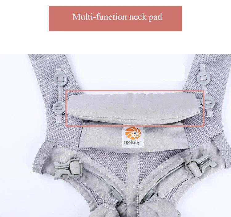 Porte-Bébé Ergonomique en Coton Respirant