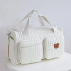 Large Capacity Mommy Bag for Women Totes Baby Diaper Nappy Bags Shoulder Cotton Ladies Maternity Shopping Bags