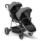 Poussette Double Légère 2-en-1 Pliable