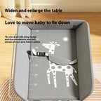 Multifunctional Baby Diaper-Changing Table Adjustable Baby Baby Caring Table Newborn Removable Folding Diaper Changing Table