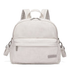 Soboba Stylish Diaper Backpack for Women Solid Fashion Waterproof Large Capacity Multi-funcional Nappy Changing Bag with 2 Strap