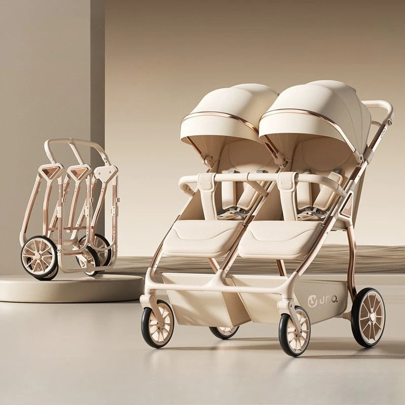 Poussette Double Légère Premium