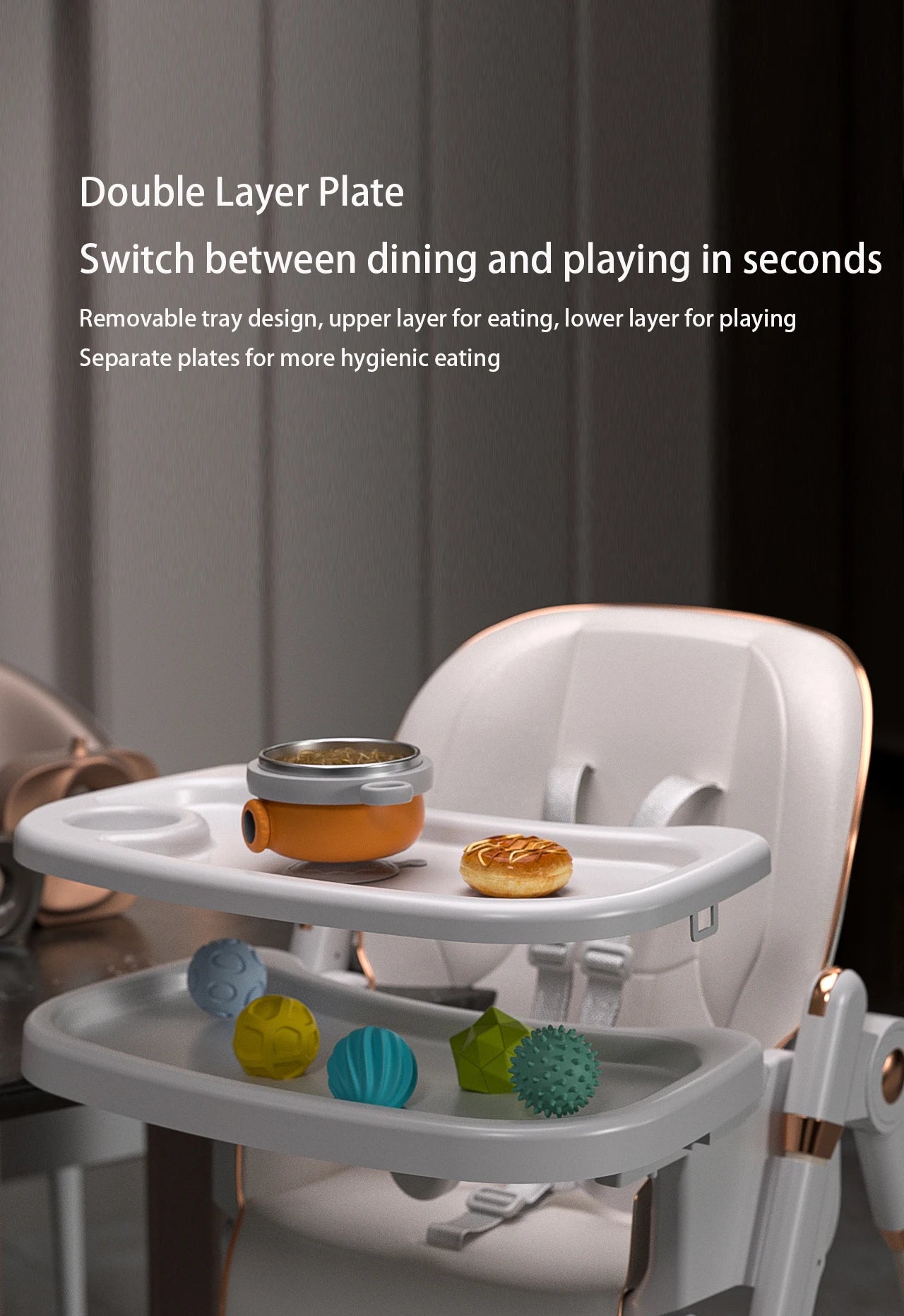 Baby High Chair Baby Seat Baby Food Chair Dining Chair Baby Feeding Chair High Chair for Baby bebe Chair Mother Kids Baby Items